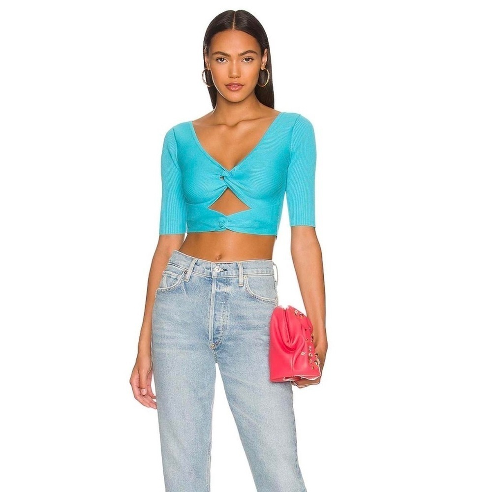 Revolve Lovers and Friends Galilea Crop Sweater‎ Top